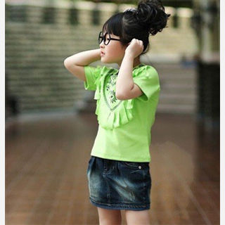 100% Cotton/Polyester/Denim, Age group : 4 to 14 years